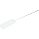 【メーカー在庫あり】 KF1HLW カラーエフR (プラスチック製・線名札) 縦×横×厚さ:43×15×1.0mm 20枚入 KF-1HLW JP店