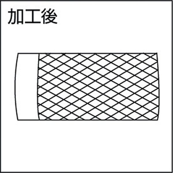 【メーカー在庫あり】 (株)スーパーツール スーパー 切削ローレット駒(アヤ目用)ピッチ：0.8 外径A：21.5 KNCD2108 JP店 2