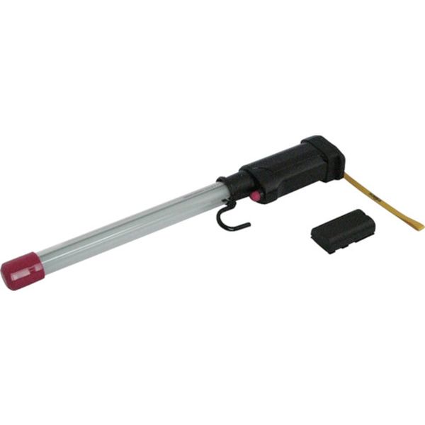 ・直管型高輝度LED仕様です。・目に優しい光源です。・照明部は30mmと細いので、狭い所もラクラク照らせます。・外筒は耐薬品性になっており、シンナーで拭いても白くなりません。・明るさ(lm)：375・幅(mm)：φ34・高さ(mm)：65・...