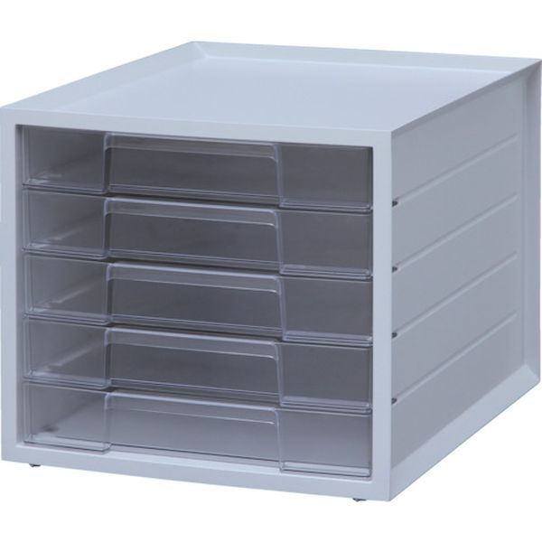 【メーカー在庫あり】 LCJ5MWH アイリスオーヤマ(株) IRIS 227595 レターケース 5段 ホワイト LCJ-5M-W..