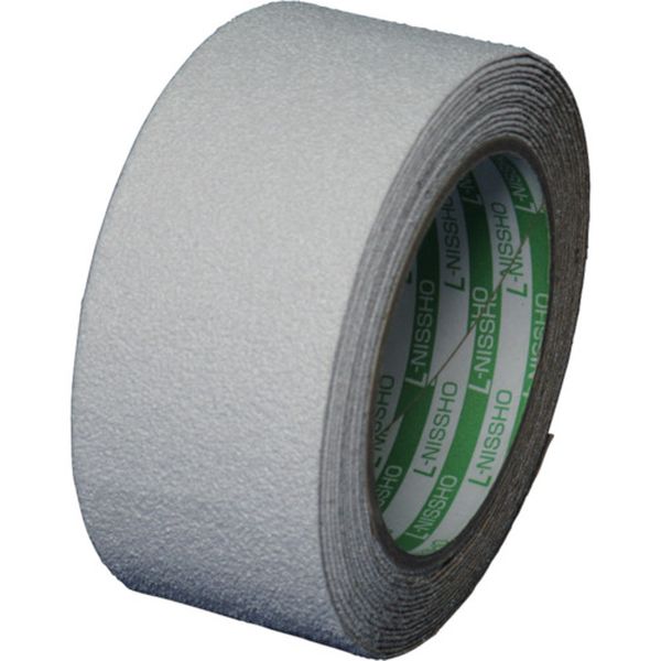 【メーカー在庫あり】 日東エルマテリアル(株) 日東エルマテ ノンスリップテープ 100mmX5m 白 LS-100W JP