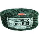 【メーカー在庫あり】 M215BL (株)ユタカメイク ユタカメイク PSロープ 黒色 5mmx100m M-215BL JP店
