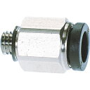 【メーカー在庫あり】 M4M5M 千代田通商(株) チヨダ チューブ継手 ミニメイルコネクター 4mm M5×0.8 M4-M5M JP店
