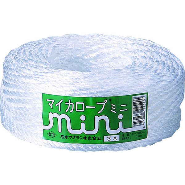 【メーカー在庫あり】 MLPM3A 石本マオラン(株) 石本 マイカロープミニ＃3A MLPM-3A JP店