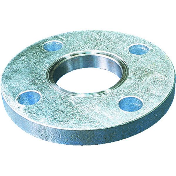 【メーカー在庫あり】 白 穴あきフランジ(ノンガスタイプ) DA SOP-FF型 SS400相当 10K 呼び径(A)25 N10..