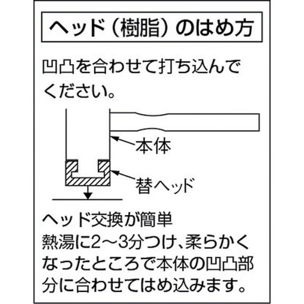 【メーカー在庫あり】 NT20 オーエッチ工業(株) OH NTプラハンマー＃2 NT-20 JP店