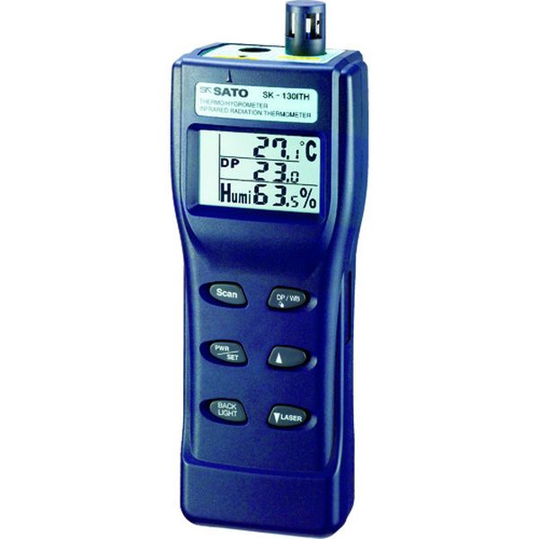 【メーカー在庫あり】 SK130ITH (株)佐藤計量器製作所 佐藤 結露チェッカー(放射温度計付) SK-130ITH JP店