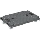 【メーカー在庫あり】 SKSMALL 三甲(株) サンコー 樹脂製平台車 801103 サンキャリーMini グレー SK-SMALL JP店