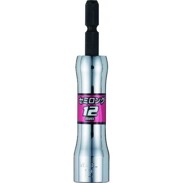 【メーカー在庫あり】 (株)ベッセル ベッセル 剛鍛セミロングソケットSL 対辺12×90mm SL201290 JP店