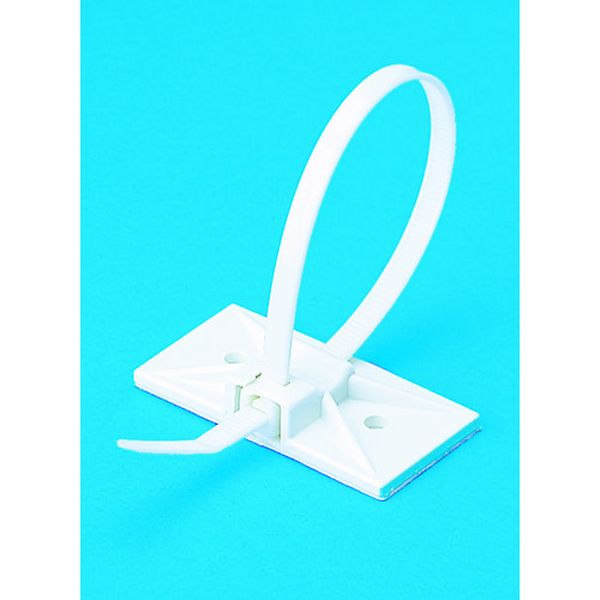 【メーカー在庫あり】 SMSAC マウントベース型 結束バンドスナップイン固定具 シロ...