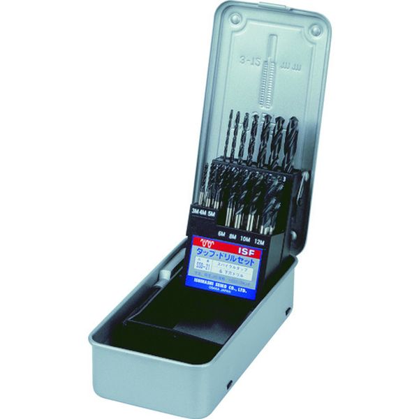 【メーカー在庫あり】 SSD21 (株)イシハシ精工 IS スパイラルタップ・ドリルセット SSD-21 JP店