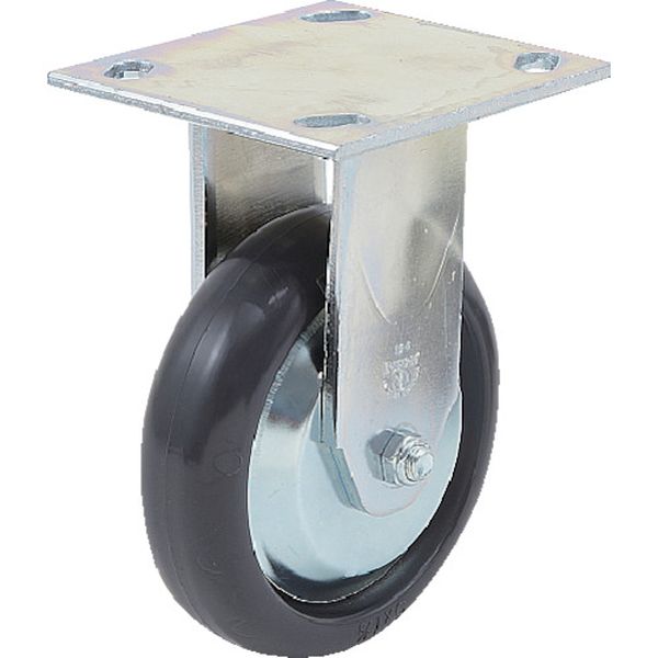 ・静かでスムーズな機動性を持ち、小さな力で簡単に操作できます。・始動抵抗、ころがり抵抗が小さい人間工学設計です。・旋回部は負荷時においても旋回性が良いダブルボールベアリング方式です。・車輪径D(mm)：127・タイプ：固定式・許容荷重(da...