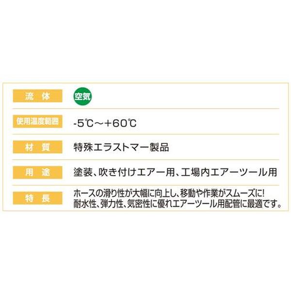 【メーカー在庫あり】 SWH8512 十川産業(株) 十川 スーパーウィンソフトホース 100m巻 SWH-8512 JP店 3