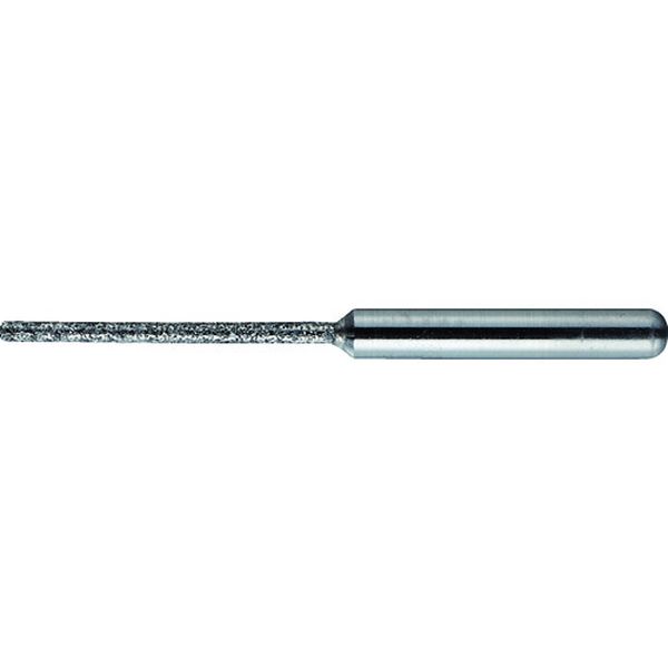 ・乾式での使用は可能ですが、研削液を使用すれば精度・仕上がりが良くなり、切れ味・寿命も向上します。・形の良い天然ダイヤモンドを厳選使用しています。・独自の電着技術により、ダイヤモンド粒子は強固に固着されており超寿命を誇ります。・加工時間の大幅短縮を実現します。・豊かな仕上げ能力です。・適合被削材：超硬合金、ガラス、セラミック、ゴム、プラスチック、石材、コンクリート、フェライト、その他非鉄金属。・粒度(#)：140・刃径(mm)：0.8・刃長(mm)：10・軸径(mm)：1.6・全長(mm)：20・形状：円柱・最高使用回転数(rpm)：320000・作業時は必ず安全帽、安全メガネ等の保護具をご着用ください。・生産国 日本・JANコード 4989999424478・質量 0.200g・コード：299-6987 ・品目：T1143MT1-143M楽天 JP店