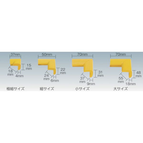 【メーカー在庫あり】 T30AC66 トラスコ中山(株) TRUSCO 安心クッション コーナー...