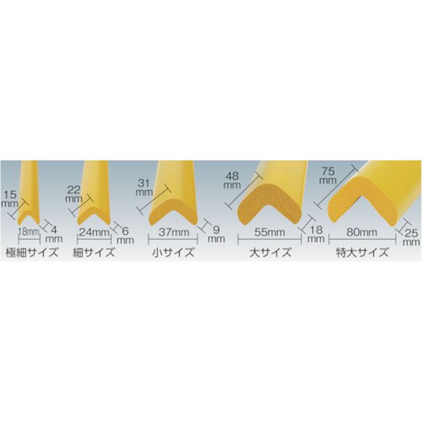 【メーカー在庫あり】 TAC09 トラスコ中山(株) TRUSCO 安心クッションL字型90cm 小...