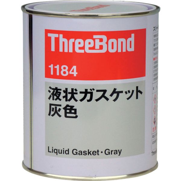 ・機器の接合面に塗布し、組み付けるだけで接合面から漏れを防止する液状ガスケットです。・不乾性液状ガスケットです。・造船、造機、車輌、農機、電力、鉄鋼、紡績、石油その他産業界のあらゆる生産部門、設備工場。・色:灰・容量(g):1000・液色:灰・性状特長:ペースト状永久不乾性の無溶剤タイプ。取り外しが反復して行われるような場所の接合面に適しています。・主成分:脂肪酸変性フェノール樹脂・生産国 日本・JANコード 4967410103317・質量 1150gTB1184-1楽天 JP店　