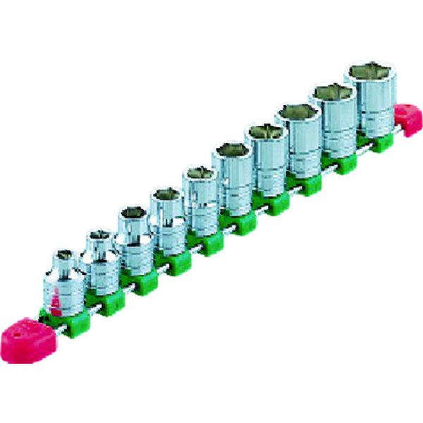 【メーカー在庫あり】 京都機械工具(株) KTC 12.7sq.ソケットセット(10コ組) 差込角12.7mm 6角 TB410E JP店