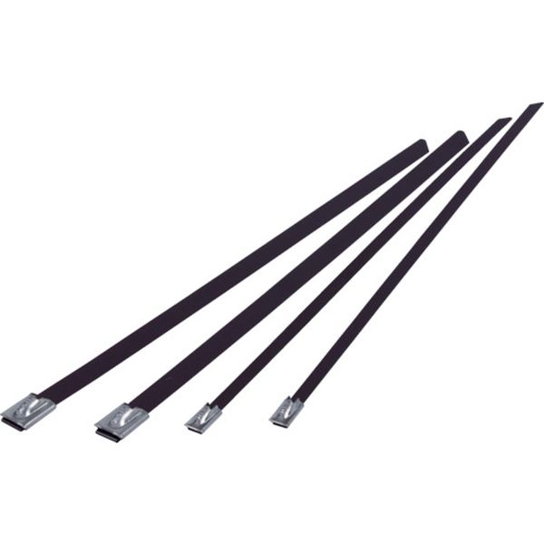 【メーカー在庫あり】 トラスコ中山(株) TRUSCO コーティングステンレスケーブルタイ W4.6X679L 100本..