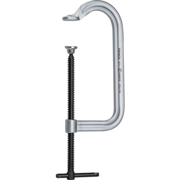 【メーカー在庫あり】 TC125L トラスコ中山(株) TRUSCO シャコ万力(ロングタイプ)口開125mmアゴ深さ65mm TC-125L JP店