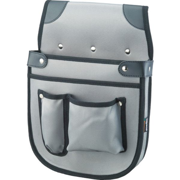 【メーカー在庫あり】 トラスコ中山(株) TRUSCO 釘袋 丸型 グレー TC-151GY JP