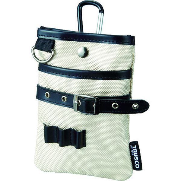 【メーカー在庫あり】 トラスコ中山(株) TRUSCO コンパクトツールケース シザーポケット ベージュ TCTC1509-BG JP