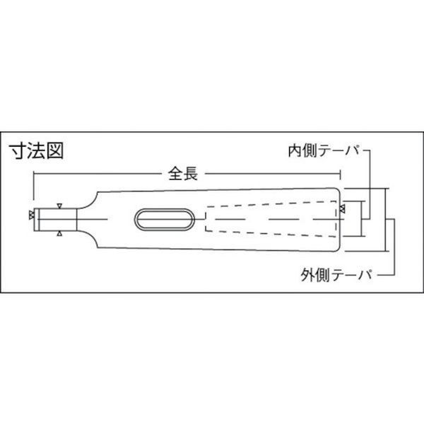 【メーカー在庫あり】 TDS24Y トラスコ中山(株) TRUSCO ドリルスリーブ焼入 内径MT...
