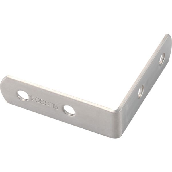 【メーカー在庫あり】 TK19L4AS トラスコ中山(株) TRUSCO ジョイント金具19型L ステンレス 寸法64X64 穴数4 TK19-L4AS JP店