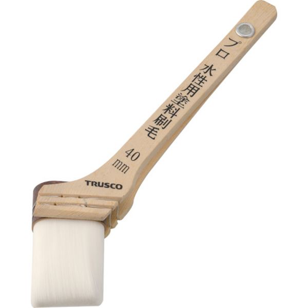 ・速乾性塗料に良く、作業性が向上します。・先細仕上げのPBT繊維を使用しています。・水性塗料用、耐酸用。・刷毛幅(mm)：40・毛丈(mm)：50・玉厚(mm)：25・全長(mm)：245・毛:ポリブチレンテレフタレート(PBT)・柄:木・生産国 中国・JANコード 4989999416770・質量 57g・コード：254-9000 ・品目：TPB514TPB-514楽天 JP店　