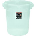 【メーカー在庫あり】 TPTM45 トラスコ中山(株) TRUSCO 半透明PPペール丸型45L TPTM-45 JP店