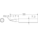 【メーカー在庫あり】 太洋電機産業(株) グット 替こて先B型TQ-77/95用 TQ-77RT-B JP(4)