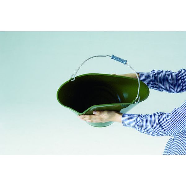 【メーカー在庫あり】 TSB14OD トラスコ中山(株) TRUSCO ソフトバケット 14L OD色 TSB-14OD JP店