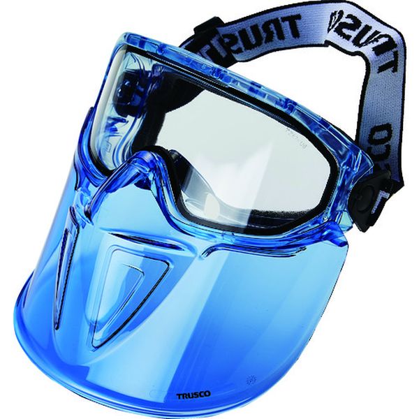 【メーカー在庫あり】 TSG83M トラスコ中山(株) TRUSCO セーフティゴーグル バイザー付 密閉タイプ TSG..
