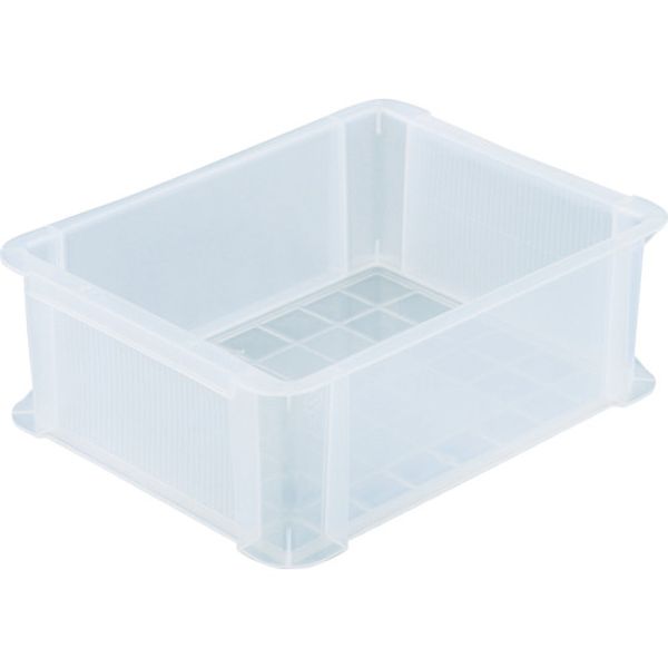 【メーカー在庫あり】 TSK910TM トラスコ中山(株) TRUSCO スケルトンカラーコンテナ スケルコン 9L 透..