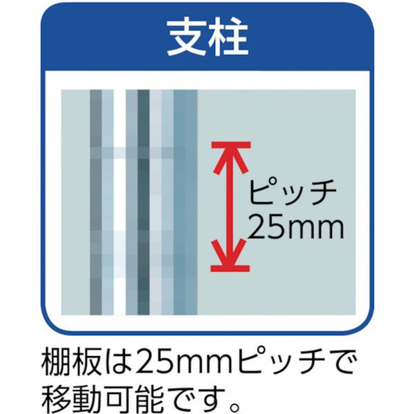 【メーカー在庫あり】 TSM2333 トラスコ中山(株) TRUSCO ステンレス製メッシュラック H745XW905XD305 3段 TSM-2333 JP店 [2]