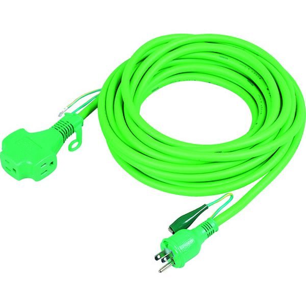 【メーカー在庫あり】 TTP10E トラスコ中山(株) TRUSCO トリプルポッキン極太ソフト電線 緑 TTP-10E GN JP店