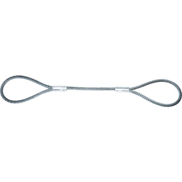 【メーカー在庫あり】 TWAL16S4 トラスコ中山(株) TRUSCO ワイヤーロープスリング Aタイプ アルミロック 16mmX4m TWAL-16S4 JP店