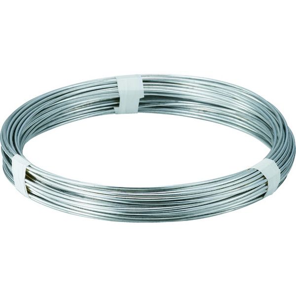 【メーカー在庫あり】 TYW26 トラスコ中山(株) TRUSCO スチール針金 ＃12 線径2.6mm 1kg 溶融亜鉛メッ..