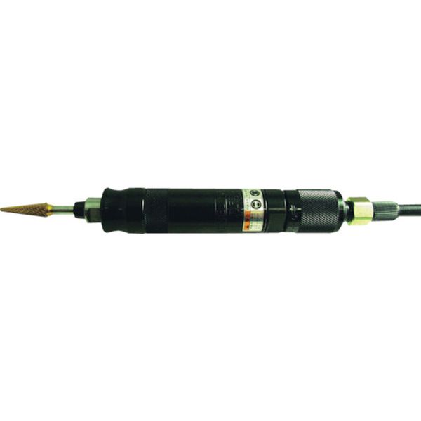 ・コレットチャックの高精密化により回転時の振れがありません。・高トルク・高速回転・超精密設計のベーンモーターを採用しています。・研削および研磨工具に適した回転数に無段変速可能です。・ダイカスト金型、鋳造金型、プレス金型、プラスチック金型の精密仕上げ。・バリ取り、面取り、研磨、彫刻、内面加工、板金溶接の後処理。・チャック内径(mm)：3・6・無負荷回転数(min［［の-1乗］］)：35000・空気消費量(［［M3］］/min)：0.25・ホース取付口：R1/4・排気：前方・全長(mm)：173・無負荷回転数(rpm)：35000・使用空気圧力：0.5MPa・スロットル方式：フローコントロールバルブ・適用軸径：3mm/6mm・排気方向：前方・先端工具は別売です。・生産国 日本・JANコード 4526587310029・質量 280g・コード：107-1475 ・品目：U3U-3楽天 JP店　