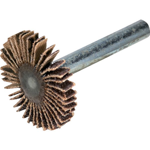 【メーカー在庫あり】 トラスコ中山(株) TRUSCO 薄型フラップホイール 40X5X6 ＃180 5個入 UF4005-180 JP