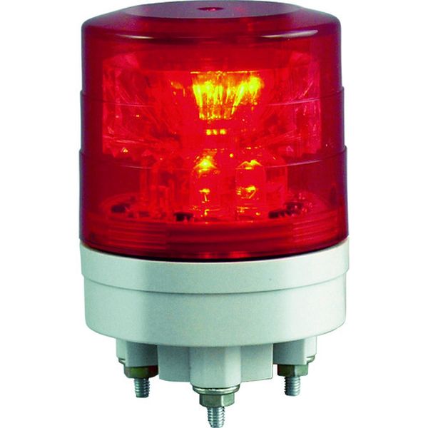【メーカー在庫あり】 VL04S024NR (株)日惠製作所 NIKKEI ニコスリム VL04S型 LED回転灯 45パイ 赤 VL04S-024NR JP店