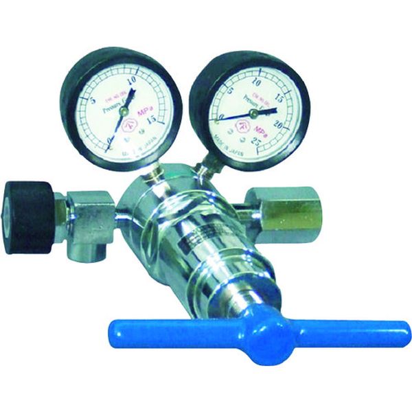 【メーカー在庫あり】 YR5062R11N012221 高圧用調整器 YR-5062-R-11N01-2221 バルブ付 YR-5062V JP店