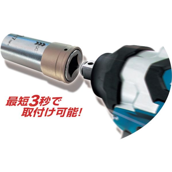 【メーカー在庫あり】 (株)イチネンアクセス MUSTTOOL QCソケット ダブル 19×24 6角 IM—4W1924O—6K 19823 JP店
