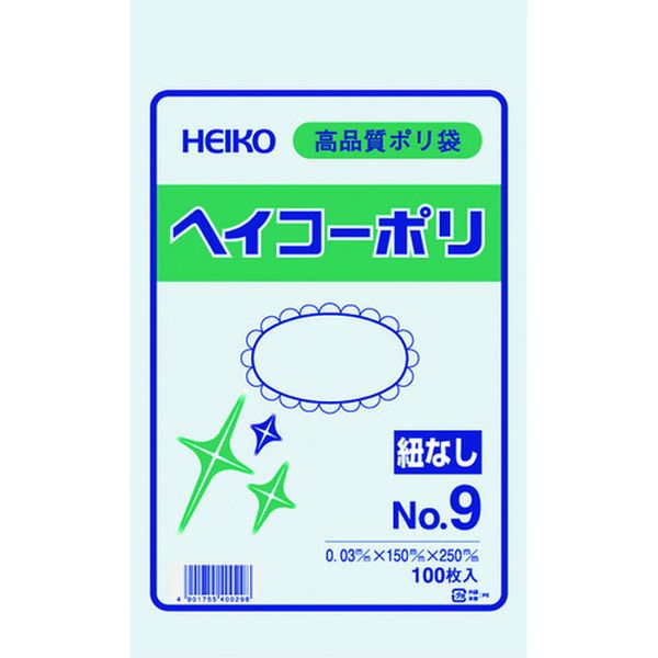 ・厚み30ミクロンと一番スタンダードなシリーズです。・ミシン目入りの取り出し口で1枚ずつ取り出せます。・各サイズに合わせた包装・保護・保管・整理に最適。・色：透明・縦(mm)：250・横(mm)：150・厚さ(mm)：0.03・規格(号)：9・低密度ポリエチレン(LDPE)・生産国 タイ・JANコード 4901755400298・質量 207g・コード：149-1062 ・品目：006610901006610901楽天 JP店　