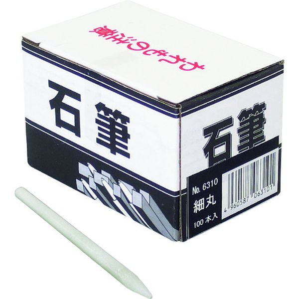 【メーカー在庫あり】 (株)たくみ たくみ 石筆 細丸(1箱100本入) 6310 JP店