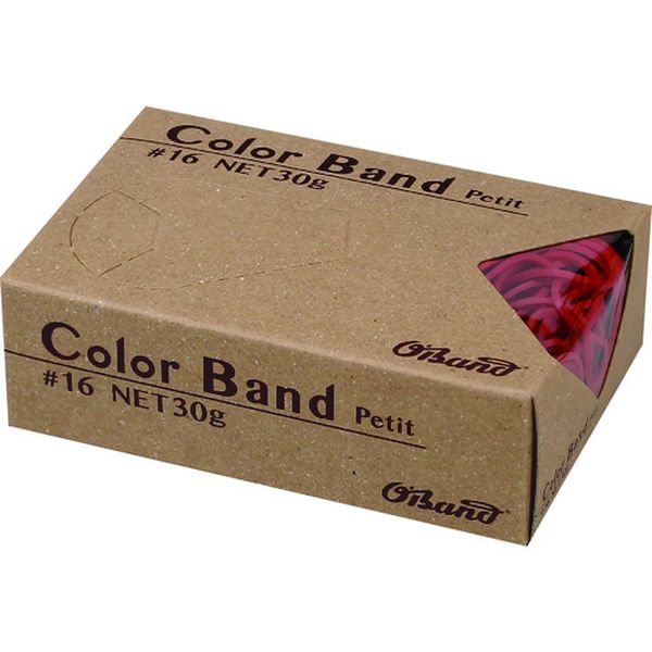 【メーカー在庫あり】 GGC030RD (株)共和 オーバンド カラーバンド プチ 30g箱 ＃16 レッド GGC-030-RD JP店
