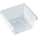 【メーカー在庫あり】 PETY7070 トラスコ中山(株) TRUSCO PET製超耐寒小型容器 70X70X35mm 透明 100枚 PETY-7070 HD...
