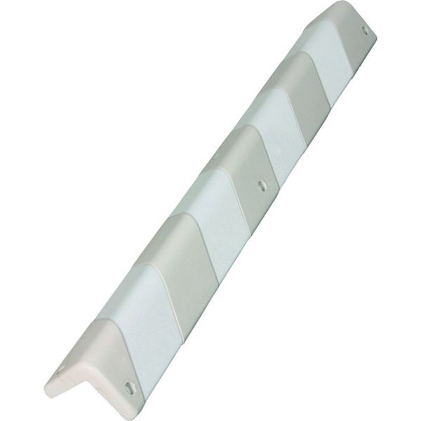 【メーカー在庫あり】 PU25 (株)カーボーイ カーボーイ PUクッションL字型1m ライトグレー/ホワイト PU-25 JP店