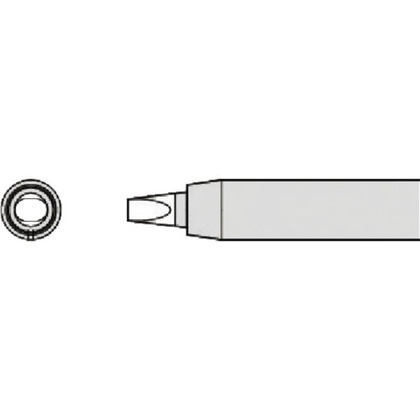 ・RX8シリーズの交換こて先です。・品名：替えこて先・コテ先名称：W2.4mm・適合機種：RX-802ASPH・こて先幅(mm)：2.4・鉛フリーはんだ対応・ヒーター一体型・生産国 日本・JANコード 4975205564298・質量 8.300g・コード：849-7009 ・品目：RX80HRTPH2.4DRX-80HRT-PH2-4D楽天 JP店　