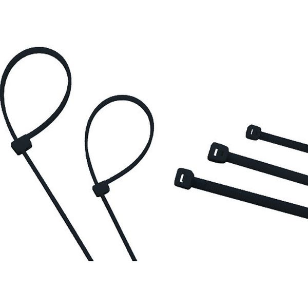 ・日本製商品です。・主に屋外での結束に適した汎用性の高いタイプです。・94-V2使用のため難燃商品です。・ワイヤー、ケーブル、ホースなどの結束に。・屋外使用に。・色：黒・幅(mm)：4.6・長さ(mm)：200・厚さ(mm)：1.5・最大結束径(mm)：54・引張強度(N)：180.0・最小結束径(mm)：2.0・使用温度範囲(℃)：-40〜105℃・一度締めると、切断しない限り外すことはできません。・屋外用・使用温度範囲：-40〜105℃・耐候・耐熱タイプ・UL規格品(94V-2)相当・耐候性ナイロン66・使用温度範囲は-40℃〜105℃です。・生産国 日本・JANコード 4989999100747・質量 133g・コード：161-2138 ・品目：TRCVJ200WTRCVJ-200W楽天 JP店　